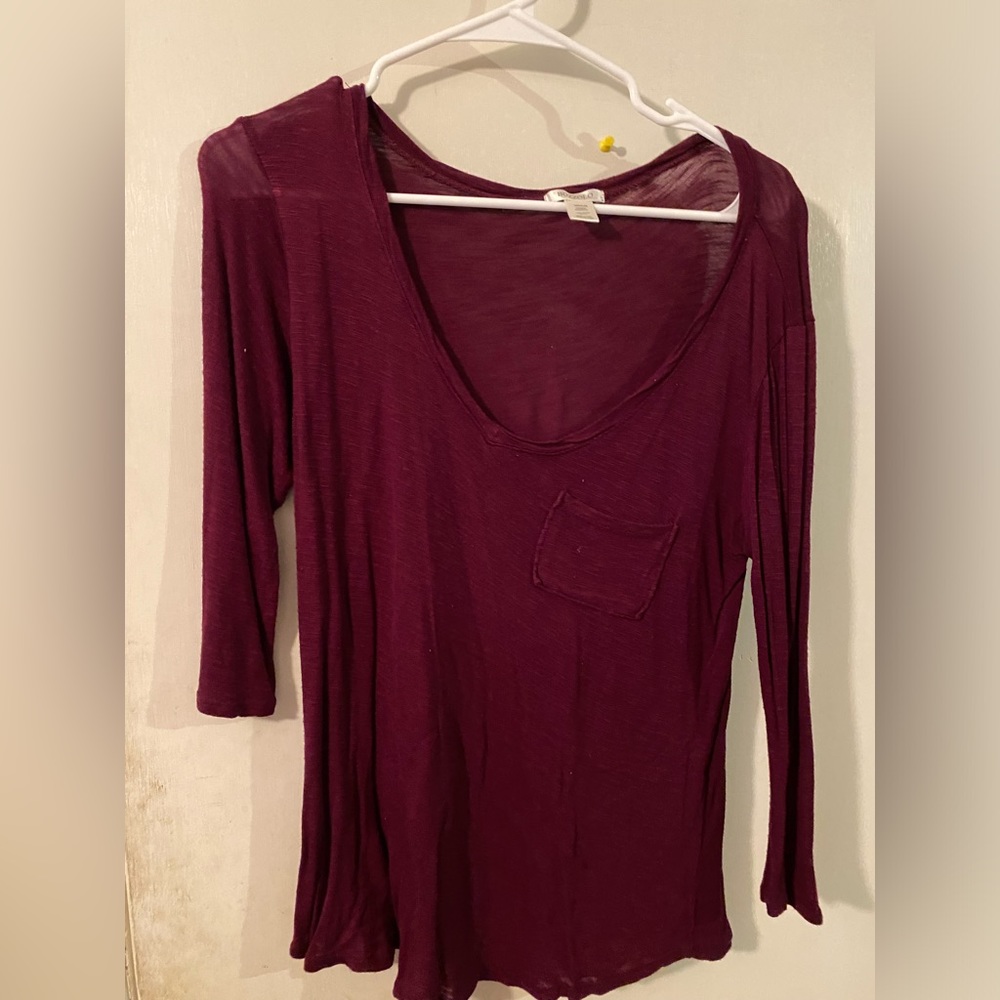 Women’s Maroon Long Sleeve